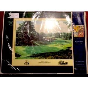 Pimpernel golf themed placemats country club Rare Ryder cup still in packaging